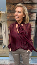 Afbeelding in Gallery-weergave laden, Blouse/ strik/ polkadot/JULIENNE
