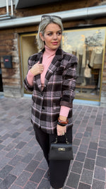 Afbeelding in Gallery-weergave laden, Blazer ruit/ ODILE
