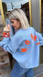 Afbeelding in Gallery-weergave laden, Sweater/MOMMY/lichtblauw
