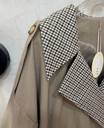 Afbeelding in Gallery-weergave laden, Trenchcoat/ruit/ LIEN
