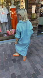 Afbeelding in Gallery-weergave laden, Hemdjurk streep/ LIEN
