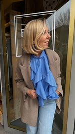 Afbeelding in Gallery-weergave laden, Blazer/ taupe/ ESTELLE
