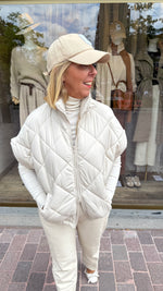 Afbeelding in Gallery-weergave laden, Bodywarmer/champagne/MEI-LI
