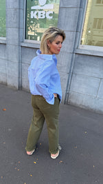Afbeelding in Gallery-weergave laden, Broek/ groen/ CILOU

