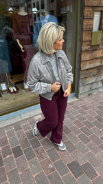 Afbeelding in Gallery-weergave laden, Bomber/ paillet/ grijs MILA
