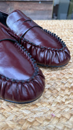 Afbeelding in Gallery-weergave laden, Lederen penny loafer/CATHERINE
