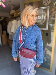 Crossbody/ tas/ leder