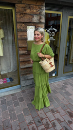 Afbeelding in Gallery-weergave laden, Rok/ groen/LULU
