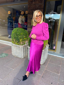 SATINLOOK ROK/ LENA