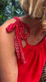 Afbeelding in Gallery-weergave laden, Jurk/ lint Paisley/ MANOU
