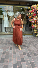 Afbeelding in Gallery-weergave laden, Jurk/MARRON
