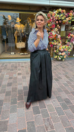 Afbeelding in Gallery-weergave laden, Rok/ zwart/leatherlook/ JACLYN
