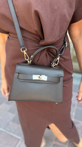 Lederen tas/ JASMINE