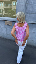 Afbeelding in Gallery-weergave laden, Top Vichy ruit/LEA
