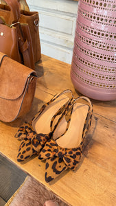 Slingback/ leopard/LEA
