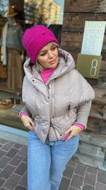 Afbeelding in Gallery-weergave laden, Jas/ taupe/ ROMY
