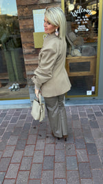 Afbeelding in Gallery-weergave laden, Blazer taupe/ NOOR
