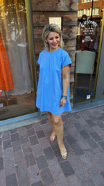 Afbeelding in Gallery-weergave laden, Jurk / blauw/ NORAH
