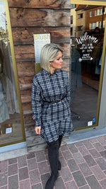 Afbeelding in Gallery-weergave laden, Ruiten jurk/ MICHELLE
