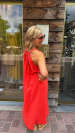 Afbeelding in Gallery-weergave laden, Linnen jurk/MONACO
