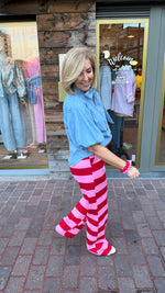 Afbeelding in Gallery-weergave laden, Broek streep/ JULIE
