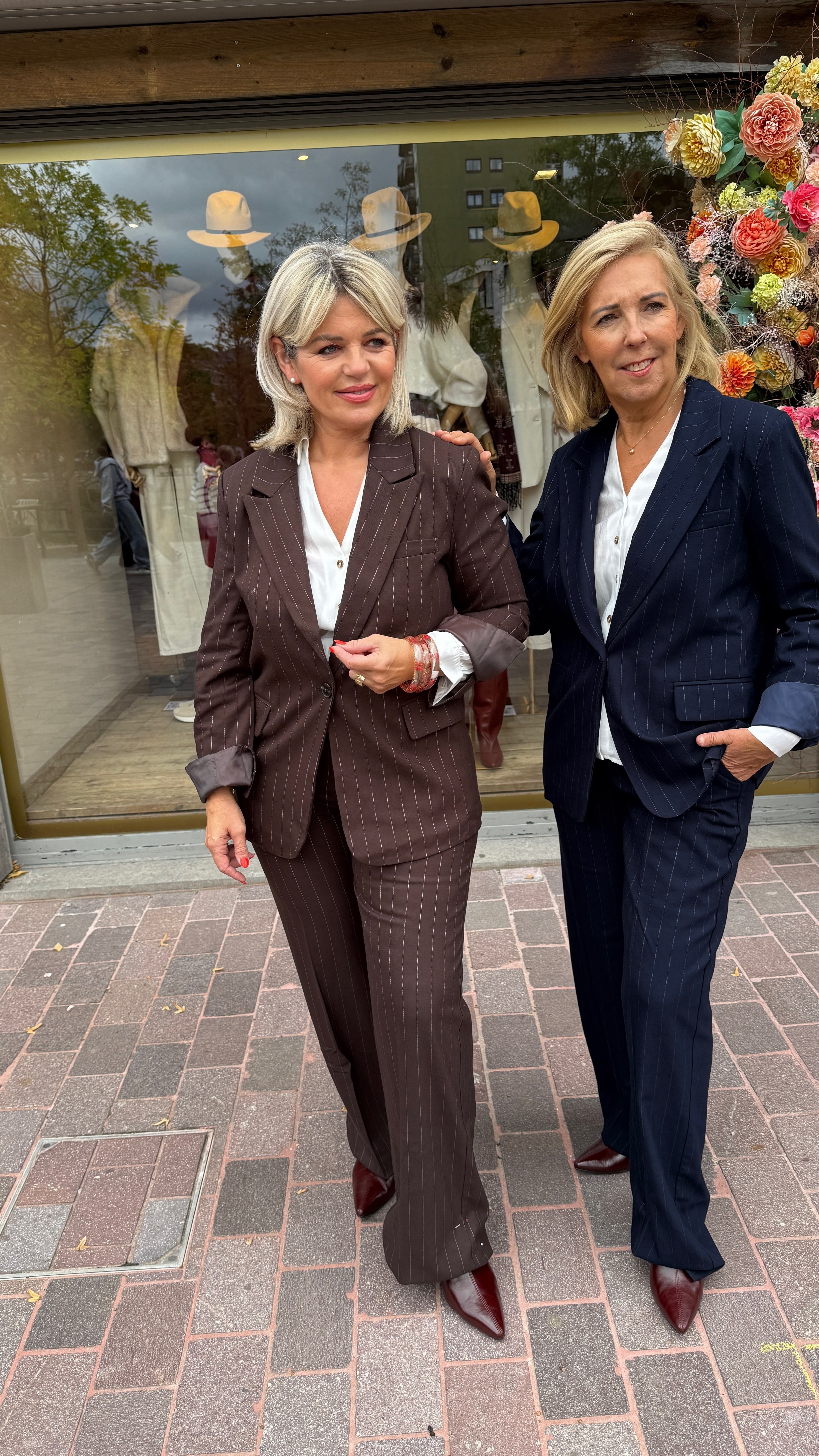 Blazer streep/MYRTHE
