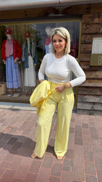 Afbeelding in Gallery-weergave laden, Kostuum/ broek+ blazer/ NOOR
