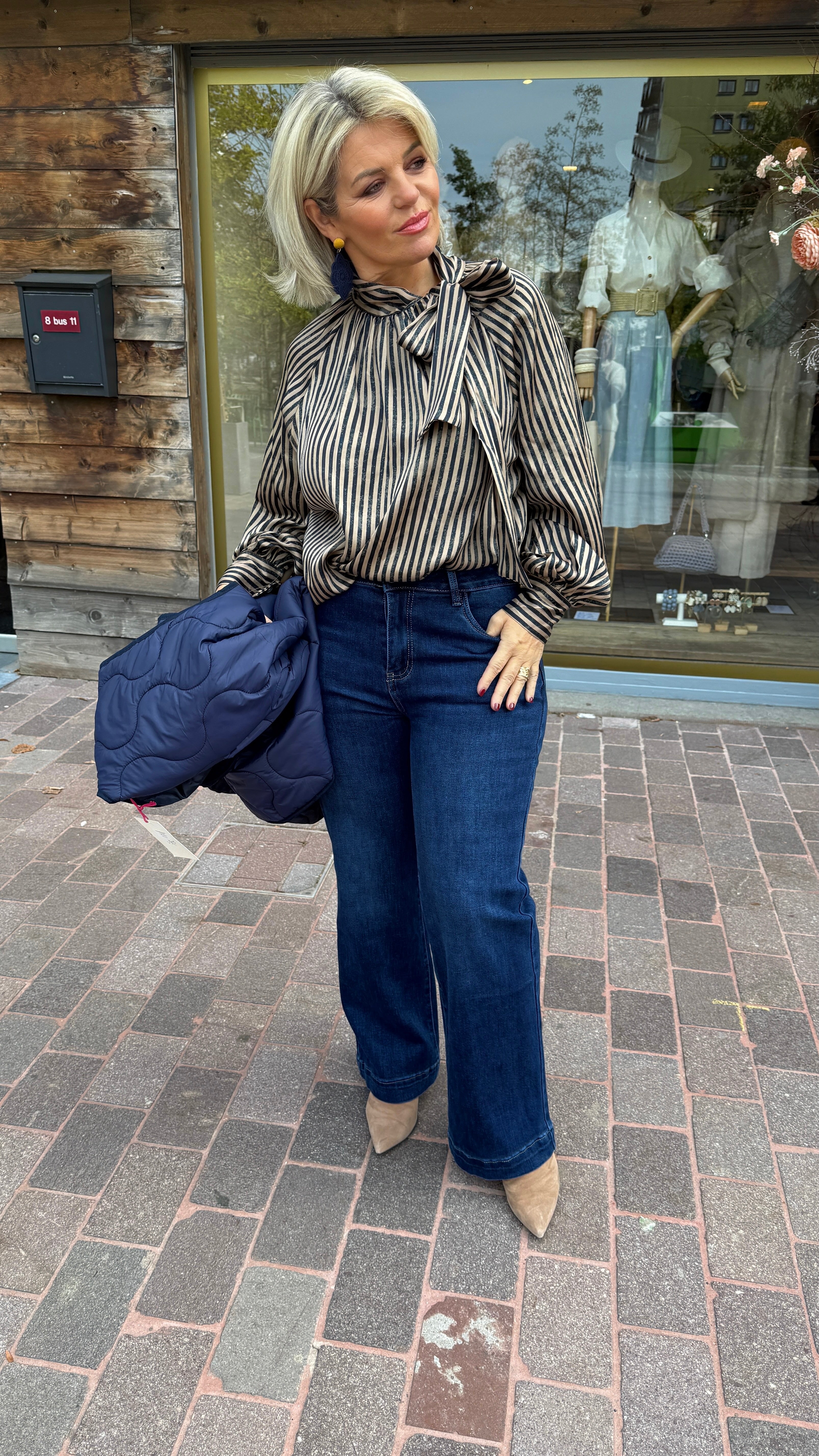 Jeans/ blauw/ ANNELIES