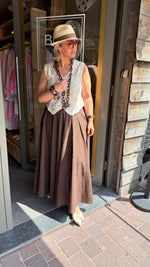 Afbeelding in Gallery-weergave laden, Gilet broderie/SEM
