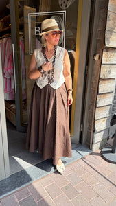 Gilet broderie/SEM