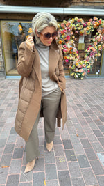 Afbeelding in Gallery-weergave laden, Lederlook broek/ brede pijp/ KRISJE

