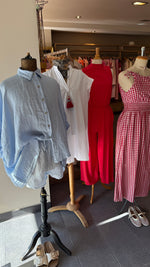 Afbeelding in Gallery-weergave laden, Linnen hemd/ oversized/SANTORINI
