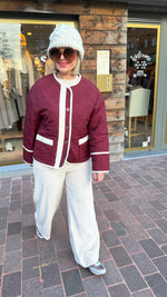 Afbeelding in Gallery-weergave laden, Doorstikte jas/KARLIJN
