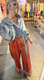 Afbeelding in Gallery-weergave laden, Jeanshemd kort/ JANA
