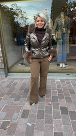 Afbeelding in Gallery-weergave laden, Jas/ brons/ELFI
