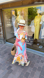 Afbeelding in Gallery-weergave laden, Maxidress/palmboom/ SANTA AURELIA
