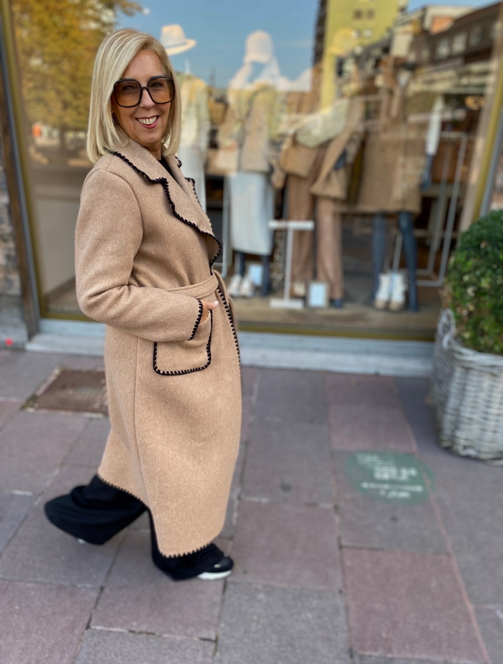 Lange vest/ mantel PARIS