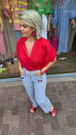 Afbeelding in Gallery-weergave laden, Broek /kers/ CHERRY
