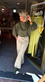 Afbeelding in Gallery-weergave laden, Jeans/ beige/ SOULA
