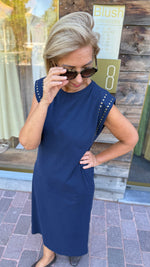 Afbeelding in Gallery-weergave laden, Jurk met studs/LENA
