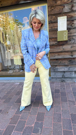 Afbeelding in Gallery-weergave laden, Blazer ruit/JUSTINE
