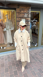 Afbeelding in Gallery-weergave laden, Trenchcoat met kant/KATRIEN
