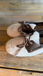 Afbeelding in Gallery-weergave laden, Boat shoe/creme/TEDDY🧸
