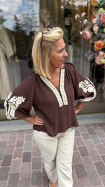 Afbeelding in Gallery-weergave laden, Blouse/ print/EMMA

