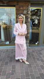 Afbeelding in Gallery-weergave laden, Satinlook jurk/ lang/ ZARAH
