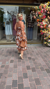 Strapless jurk/LINA