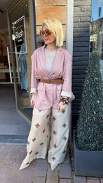 Afbeelding in Gallery-weergave laden, Blazer met riem/ LENA
