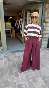 Broek wide leg/JUSTINE