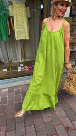 Afbeelding in Gallery-weergave laden, Beach jurk/SAN ANTONI/ groen
