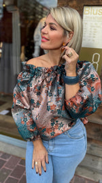 Afbeelding in Gallery-weergave laden, Blouse/ multicolor/ JULIETTE
